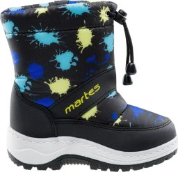 Martes Dziecięce śniegowce Martes BAMPI KIDS black/inkblots rozmiar 24