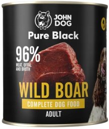 John Dog John Dog PURE BLACK DOROSŁY DZIK 800g