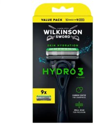 Wilkinson Sword WILKINSON_Sword Hydro 3 maszynka do golenia + wkłady 9szt