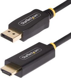 Adapter AV StarTech StarTech 2M-DP-HDMI-4K60-HDR adapter kablowy DisplayPort HDMI Typu A (Standard) Czarny