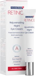 Novaclear Novaclear Retinol Przeciwzmarszkowy krem pod oczy na noc 15ml