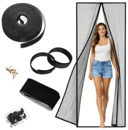 Repest Moskitiera do drzwi 100x210cm HQ Repest