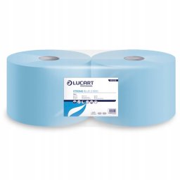 Lucart Lucart Strong Blue 2.1000 - Czyściwo w roli, 2 warstwy, 300 m, celuloza - 2 rolki