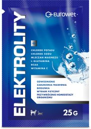 EUROWET EUROWET Elektrolity dla psa i kota 25g