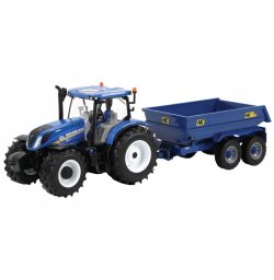 Tomy TOMY Britains traktor New Holand T6+przycz.43268/3
