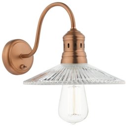 Kinkiet DAR Kinkiet ścienny retro Adeline ADE0764 Dar Lighting kapelusz miedziany