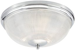 Lampa sufitowa DAR Łazienkowy plafon Arbor ARB5250 Dar Lighting szklany IP44 chrom