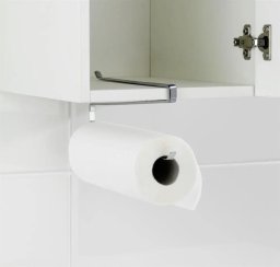 Wenko Wiszący uchwyt na ręcznik papierowy, stalowy, chromowany, WENKO