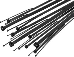 Blow 41-232# Opaska zaciskowa 5,5x350mm czarna 100 szt.