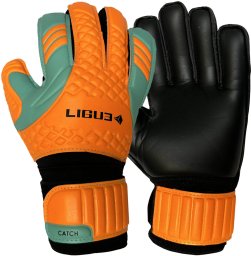 Ligue Rękawice bramkarskie Ligue Catch orange-mint green-black 7