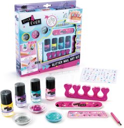 Minions STYLE 4 EVER Glitter Nail Art Kit