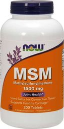  NOW Foods NOW Foods MSM 1500mg 200 tabl. - NOW/413