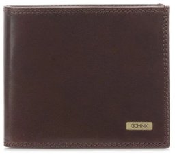 OCHNIK OCHNIK PL-106-89 skórzany portfel męski brązowy  ponadczasowy styl PL-106/89