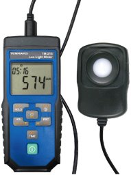 Luksomierz z rejestratorem logger USB Tenmars TM215 0,1~400 000 lx