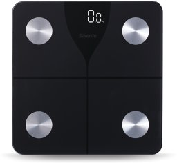 Evolveo Salente SlimFit osobista diagnostyczna waga fitness Bluetooth czarny
