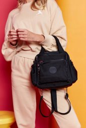 Plecak turystyczny Peterson Praktyczny Torboplecak Damski Wykonany Z Nylonu Lumarko!