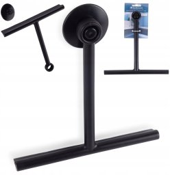 Aptel Ściągaczka do Szyb z Przyssawką 22 cm BATHROOM SOLUTIONS Czarna