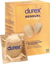 Durex DUREX_Sensual prezerwatywy nielateksowe 20szt.