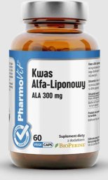 Pharmovit Kwas alfa-liponowy Ala (300 mg) Bg 60 kapsułek - Pharmovit (Clean Label)