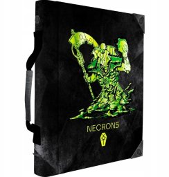 HarperCollins Publishers Ultra-Pro: Necron Codex Aligned - Codex Book Folio - Debossed & Printed