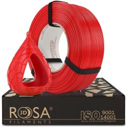 ROSA3D Filament Rosa3D ReFill PET-G Standard HS Red 1,75mm 1kg