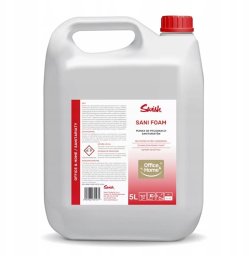 Swish Swish Sani Foam - gotowa do użytku pianka czyszcząca do powierzchni i urządzeń sanitarnych - 5 L