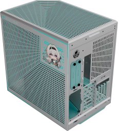 Obudowa Hyte HYTE Y70 Firefly Japan Edition obudowa komputerowa Midi-Tower E-ATX Tempered Glass - srebrny