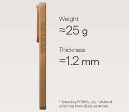 Pitaka Pitaka Edge Case, Golden Glint (Aaron Button) - Samsung Galaxy S26 Ultra
