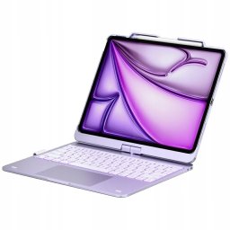 Etui na tablet Typecase Flexbook Touch do iPad Air 13" M2 2024 / M3 2025 / M4 2026 jasny fiolet