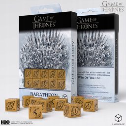 Q-Workshop Komplet ko¶ci D6: Gra o Tron - Baratheon