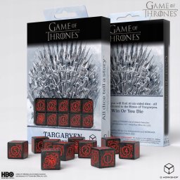 Q-Workshop Komplet ko¶ci D6: Gra o Tron - Targaryen