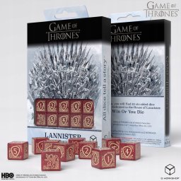 Q-Workshop Komplet ko¶ci D6: Gra o Tron - Lannister