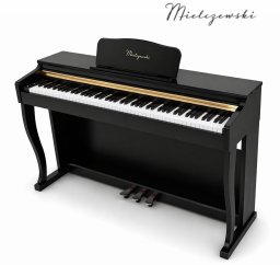 Mielczewski Pianino cyfrowe ważone ELEGIA czarne Mielczewski one size