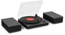 Gramofon Audizio Gramofon z głośnikami i BT Tupelo czarny Audizio one size