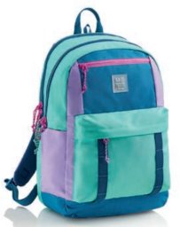 Plecak turystyczny MIQUELRIUS Miquelrius Rucksack Triple Amsterdam Recyklingowy 28l 3 przegródkach fioletowy