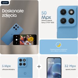 Smartfon Motorola Motorola G17 Power 8/256GB Alaskan Blue