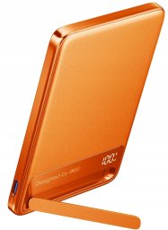 Powerbank INIU Powerbank MagPro Slim powerbank bezprzewodowy 5000mAh pomarańczowy