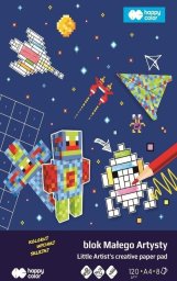 GDD Blok małego artysty A4 8 ark Pixi Planet