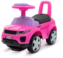 Baby Mix Jeździk SUV ekoskóra Prime różowy