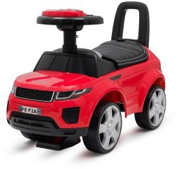 Baby Mix Jeździk SUV ekoskóra Prime czerwony