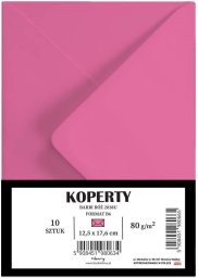 HENRY Koperty B6 Barbi róż 10szt