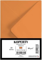 HENRY Koperty B6 pomarańczowe 10szt