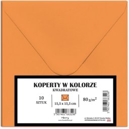 HENRY Koperty KW pomarańczowe 10szt