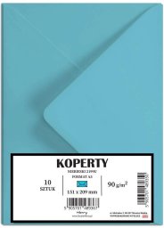 HENRY Koperty A5 niebieskie 10szt