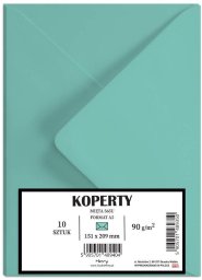 HENRY Koperty A5 miętowe 10szt