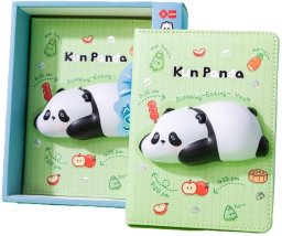 Stifflex Notatnik Panda miękka okładka 96 stron