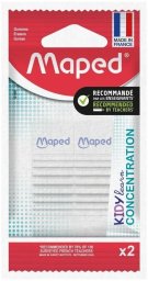 Maped Gumka KidyLearn Concentration 2 szt MAPED