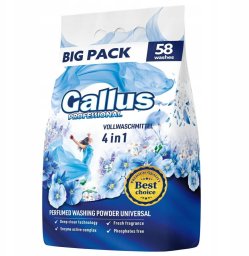 Mondex GALLUS PROFESSIONAL Proszek do prania 4w1 (58 prań) - Universal 3,2 kg