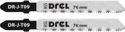 Drel Narrow-cut metal "DREL" T09/2 T118A 2 pcs.