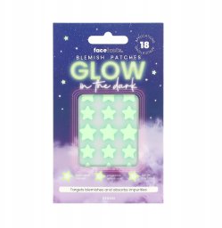 Milton FACE FACTS Blemish Patches Plastry na wypryski - Świecące w ciemności Gwiazdki 1op.- 18 sztuk
